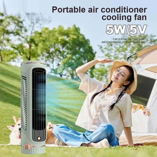 Bladeless Portable Air Conditioner Tower Fan Avento-store.com