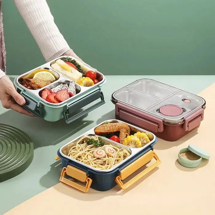 Thermal Food Container with Vacuum Insulation and Leak Resistant Lid, 12-Hour Warmth Avento Goods