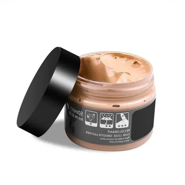 Leather Repair Kit with Color-Blending Gel and Backing Patch, Sandable Flexible Finish Avento Goods