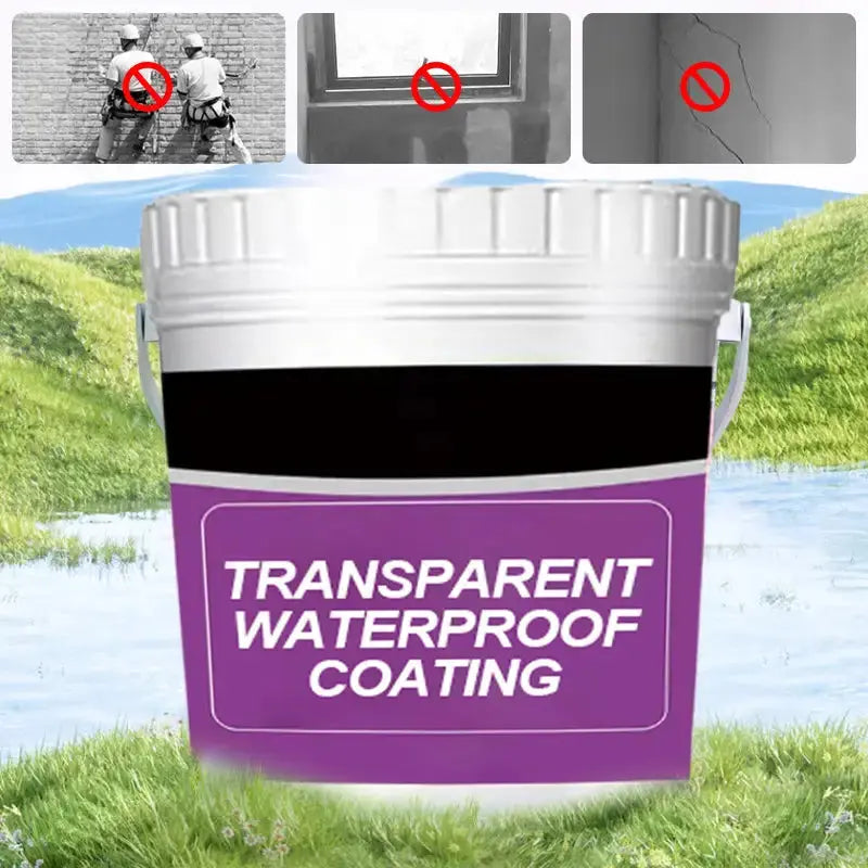 Transparent Waterproof Sealant with Crack Filling and Mildew Resistance for Bathrooms, 300g Avento Goods