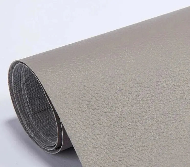 Leather Repair Patch Sheet with Strong Low-Residue Adhesive and Cuttable 19.7 x 54.3 in Avento Goods