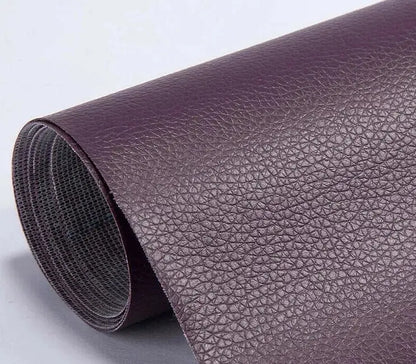 Leather Repair Patch Sheet with Strong Low-Residue Adhesive and Cuttable 19.7 x 54.3 in Avento Goods