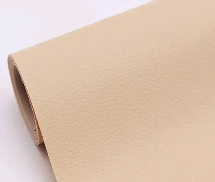 Leather Repair Patch Sheet with Strong Low-Residue Adhesive and Cuttable 19.7 x 54.3 in Avento Goods