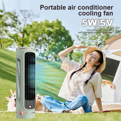 Bladeless Portable Air Conditioner Tower Fan Avento-store.com