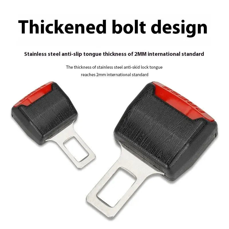 Seat Belt Extender with Anti-Slip Locking and Reinforced Metal Contacts, Universal Fit Avento Goods