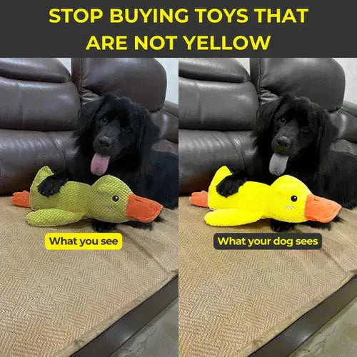 Plush Duck Dog Toy with Deep Quack and Reinforced Stitching, Machine Washable Avento Goods