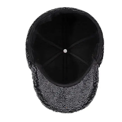 Baseball Cap with Fleece Earflaps for Winter Avento-store.com