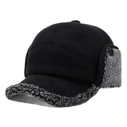 Baseball Cap with Fleece Earflaps for Winter Avento-store.com