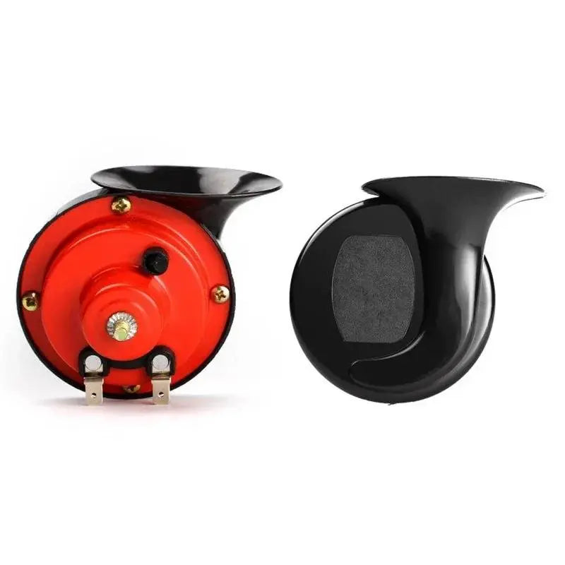 Dual-Tone Car Horn with Universal Bracket and Waterproof One-Piece Housing Avento Goods