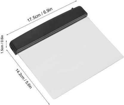 Book Light with Slim Bookmark Panel and Adjustable LED Brightness, USB Rechargeable