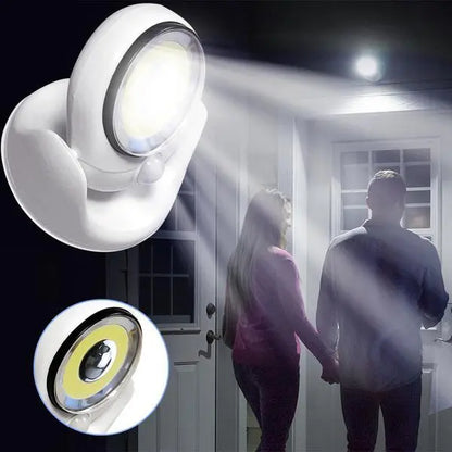 Outdoor Motion Sensor Light with Magnetic Mount and Weatherproof Design, Battery Operated Avento Goods