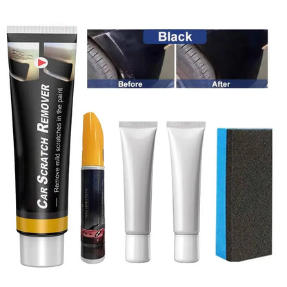 Car Scratch Repair Kit with Applicator and Microfiber Cloth, High-Gloss Finish Avento Goods