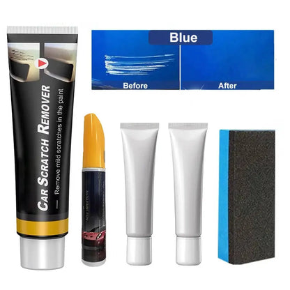 Car Scratch Repair Kit with Applicator and Microfiber Cloth, High-Gloss Finish Avento Goods