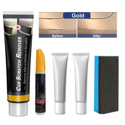 Car Scratch Repair Kit with Applicator and Microfiber Cloth, High-Gloss Finish Avento Goods