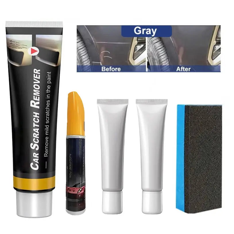 Car Scratch Repair Kit with Applicator and Microfiber Cloth, High-Gloss Finish Avento Goods
