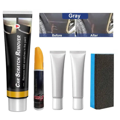 Car Scratch Repair Kit with Applicator and Microfiber Cloth, High-Gloss Finish Avento Goods