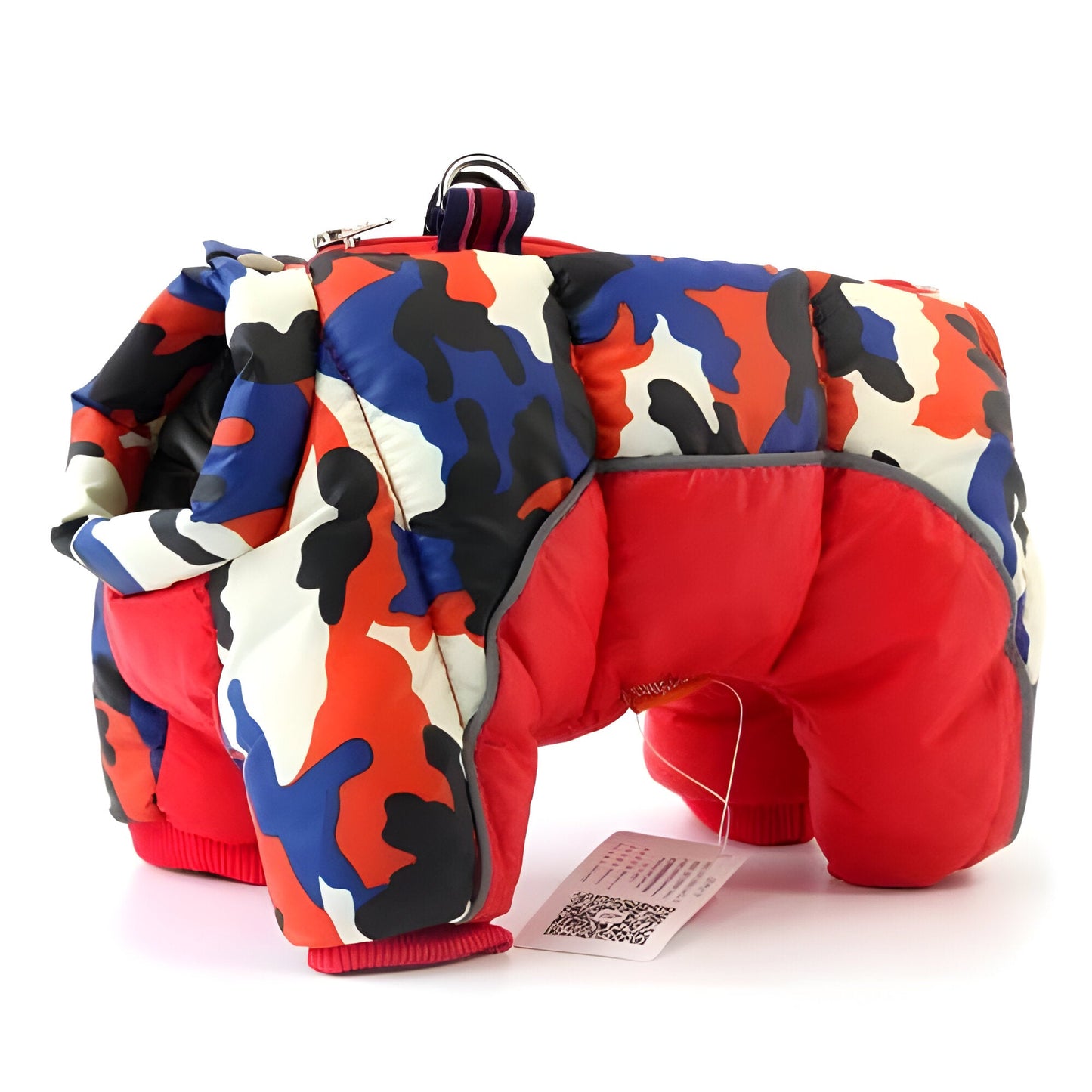 Dog Winter Coat with Water-Resistant Shell and Insulated Lining, Reflective Trim