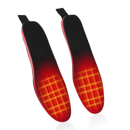 Rechargeable Heated Insoles with Remote and 3 Temperature Settings, Thin Breathable Fit Avento Goods