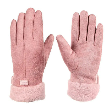 Heated Gloves with 5000mAh Power Bank and Touchscreen Index, Windproof One-Size for Women Avento Goods