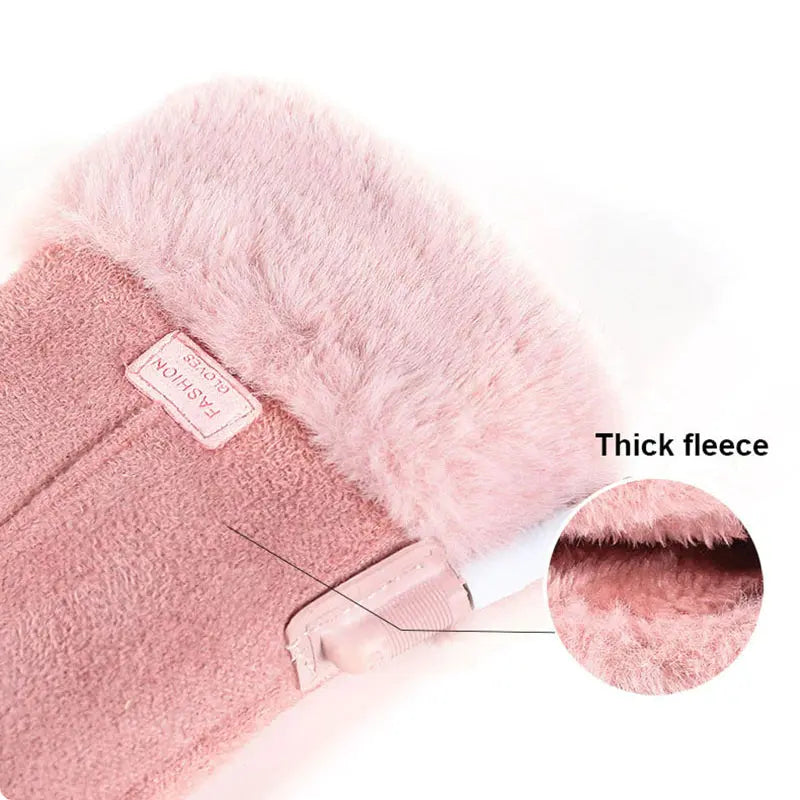 Heated Gloves with 5000mAh Power Bank and Touchscreen Index, Windproof One-Size for Women Avento Goods