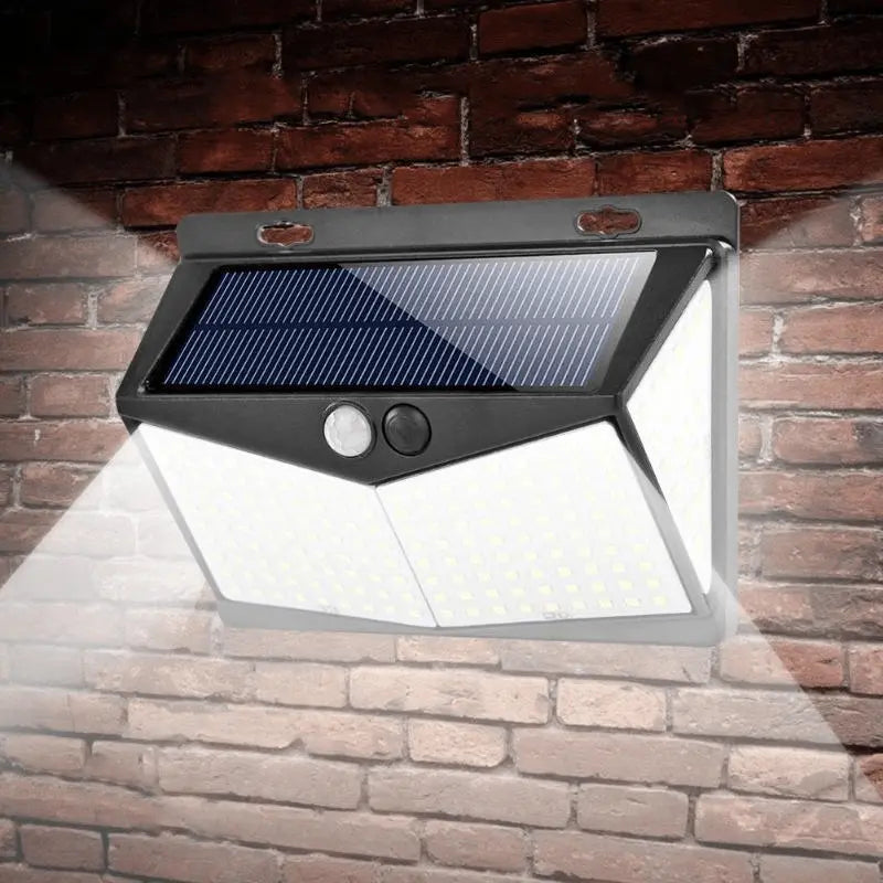 Solar Motion Sensor Light with 800 Lumen LED and 120° Detection, Weather Resistant Avento Goods