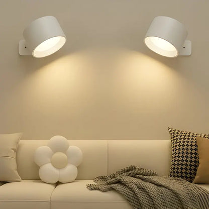 Rechargeable Wall Light Magnetic 360° Ball Joint and Touch Control, USB Type C Avento Goods