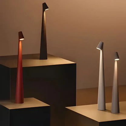 Rechargeable Table Lamp with Tap Dimming and Stepless Color Temp, USB-C Charging Avento Goods