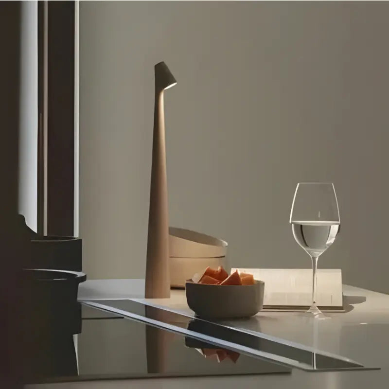 Rechargeable Table Lamp with Tap Dimming and Stepless Color Temp, USB-C Charging Avento Goods
