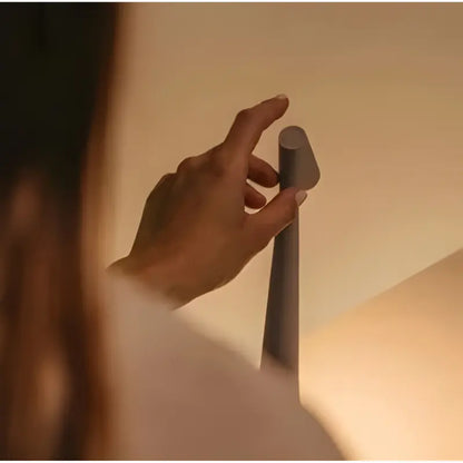 Rechargeable Table Lamp with Tap Dimming and Stepless Color Temp, USB-C Charging Avento Goods