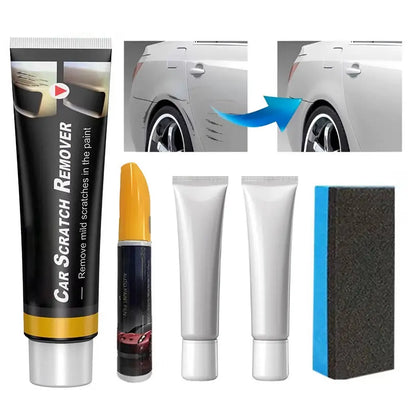 Car Scratch Repair Kit with Applicator and Microfiber Cloth, High-Gloss Finish Avento Goods