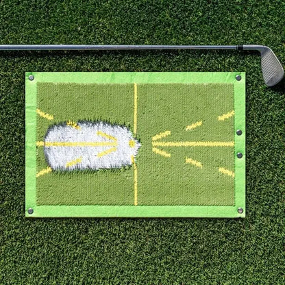 Golf Practice Mat with Instant Divot Feedback and Portable Indoor Outdoor Use Avento Goods