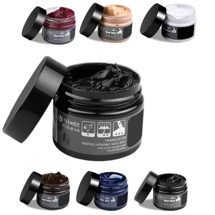 Leather Repair Kit with Color-Blending Gel and Backing Patch, Sandable Flexible Finish Avento Goods