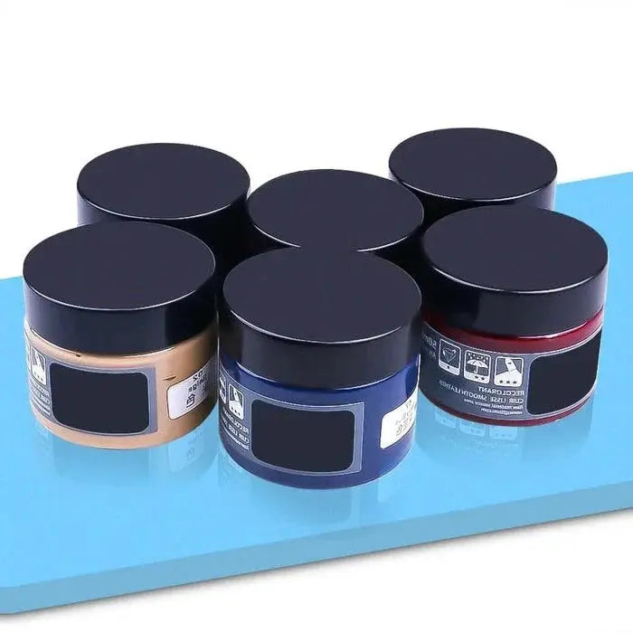 Leather Repair Kit with Color-Blending Gel and Backing Patch, Sandable Flexible Finish Avento Goods