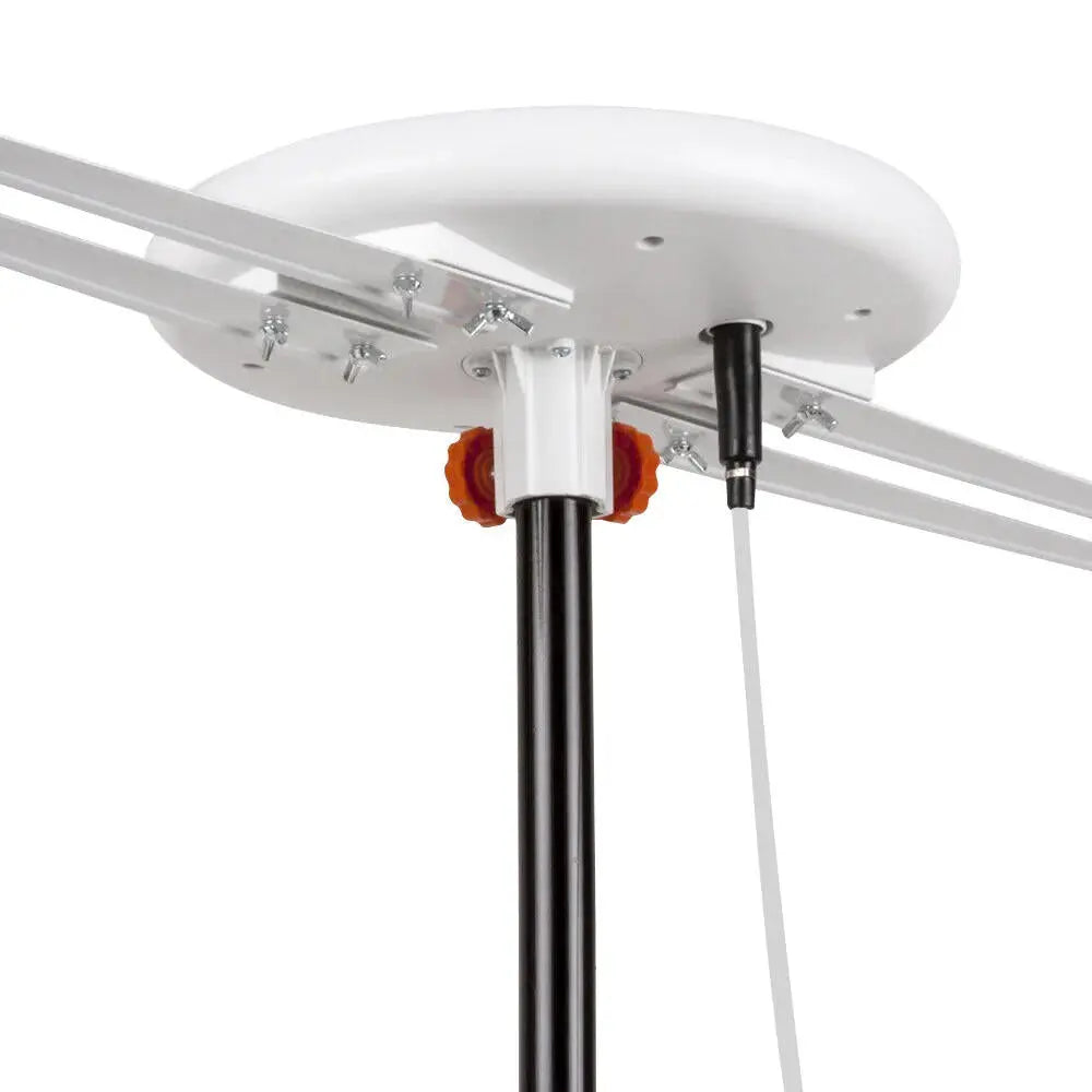 Indoor HDTV Antenna with Omnidirectional Reception and Interference Filtering, 40ft Coax Avento Goods
