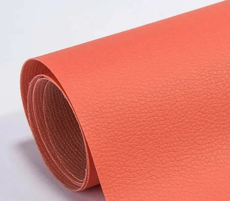 Leather Repair Patch Sheet with Strong Low-Residue Adhesive and Cuttable 19.7 x 54.3 in Avento Goods