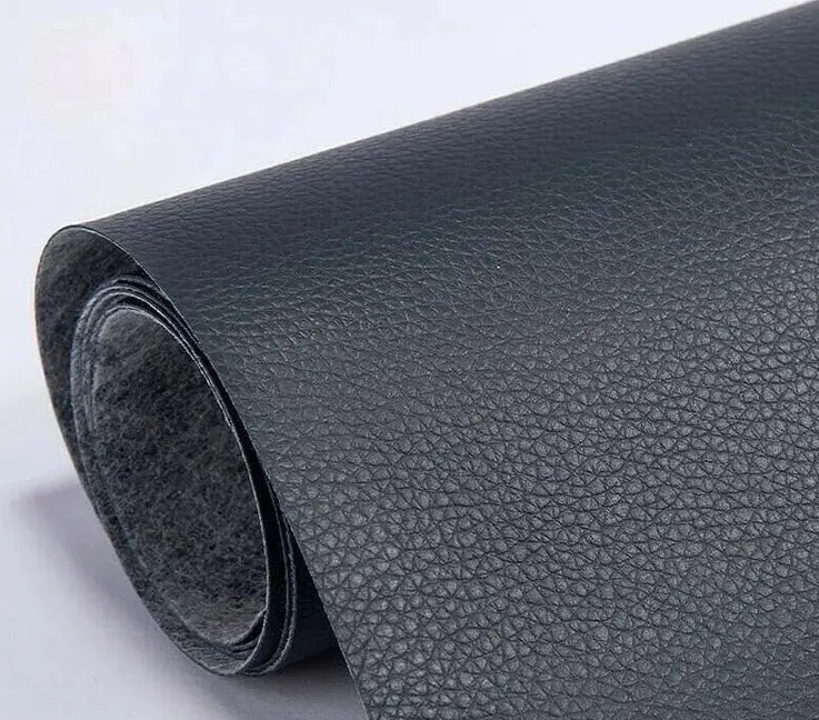 Leather Repair Patch Sheet with Strong Low-Residue Adhesive and Cuttable 19.7 x 54.3 in Avento Goods