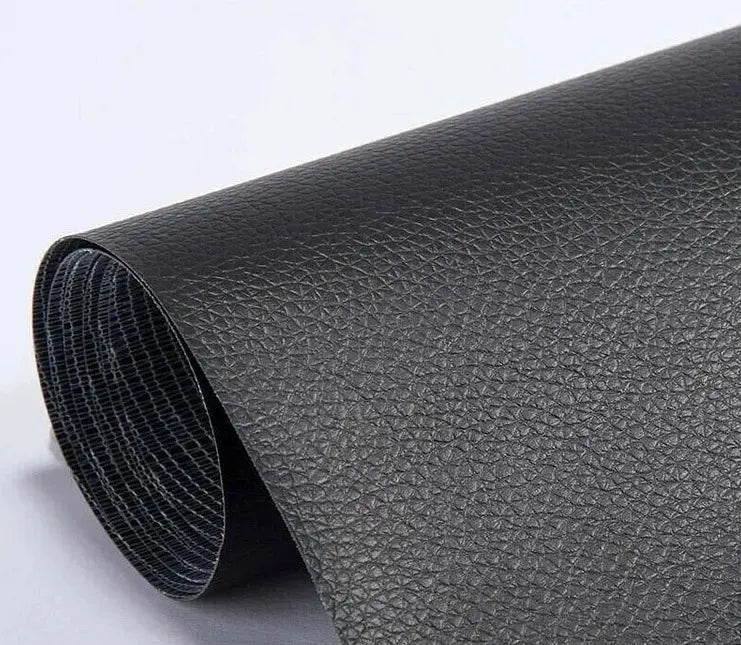 Leather Repair Patch Sheet with Strong Low-Residue Adhesive and Cuttable 19.7 x 54.3 in Avento Goods