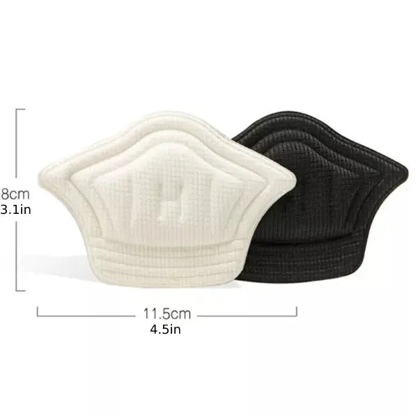 Shoe Heel Grips with Non-Slip Surface and Cushioned Foam, Trim to Fit Pair Avento Goods