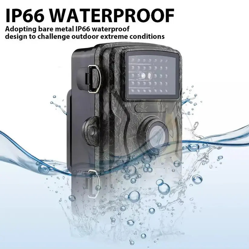 Trail Camera with No Glow Infrared and 1080P HD Video, 16MP Photos Avento Goods