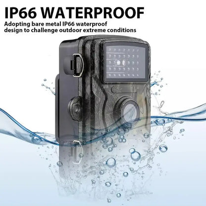 Trail Camera with No Glow Infrared and 1080P HD Video, 16MP Photos Avento Goods