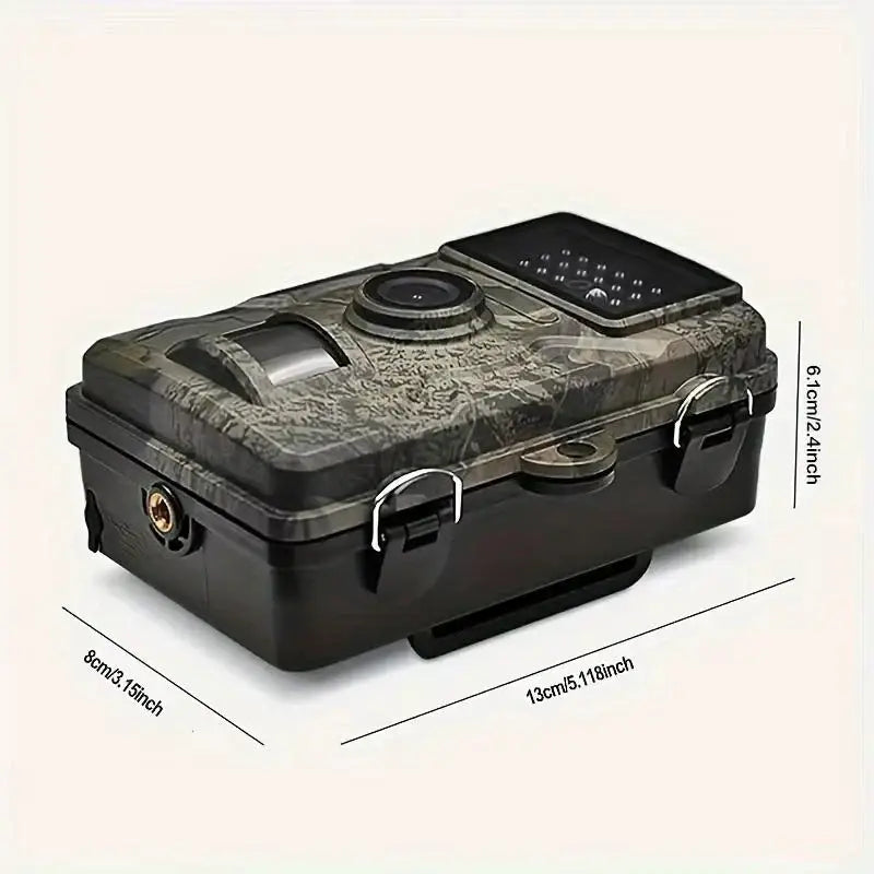 Trail Camera with No Glow Infrared and 1080P HD Video, 16MP Photos Avento Goods