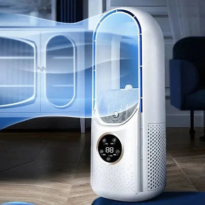 Portable Air Conditioner with Bladeless Design and Quiet Operation, Compact Desktop Cooler Avento Goods