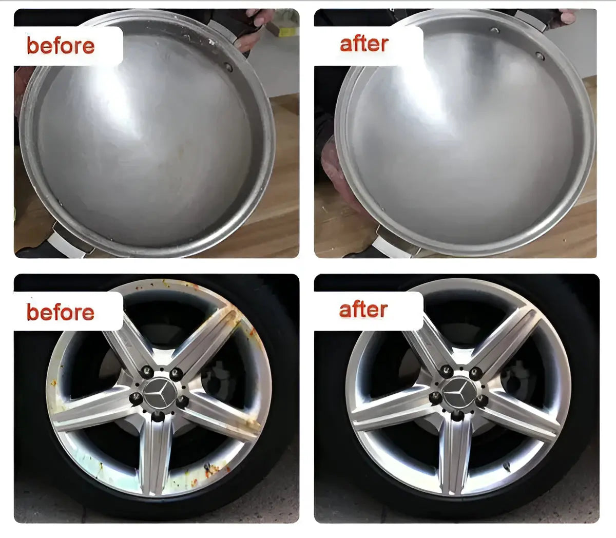 Metal Polish Paste with Protective Film and Scratch Removal for Stainless Steel, 190g Tube Avento Goods