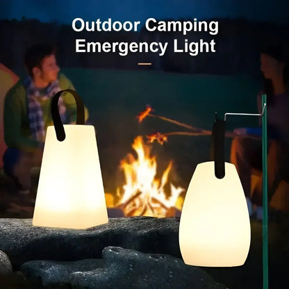 LED Table Lamp with Cordless Rechargeable Battery and Waterproof Design, USB-C Charging Avento Goods