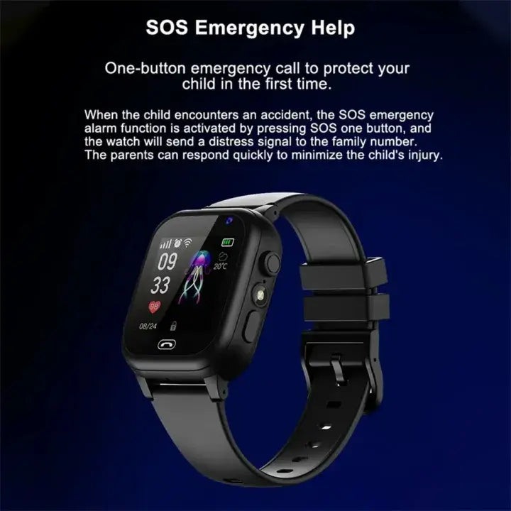 Kids GPS Watch with Real-Time Tracking and Two-Way Calling, 1.3-Inch Touchscreen Avento Goods