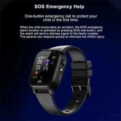 Kids GPS Watch with Real-Time Tracking and Two-Way Calling, 1.3-Inch Touchscreen Avento Goods
