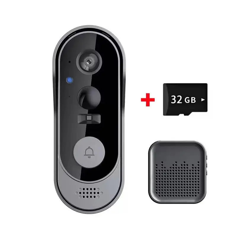 Smart Video Doorbell with Local Storage and HD Night Vision, Two-Way Talk Avento Goods