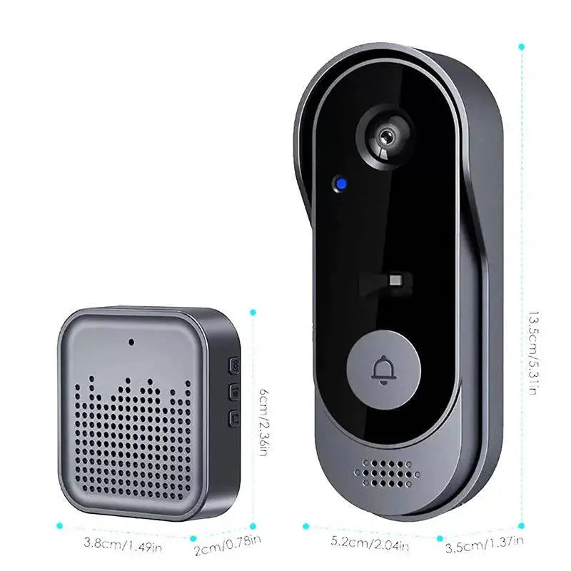 Smart Video Doorbell with Local Storage and HD Night Vision, Two-Way Talk Avento Goods