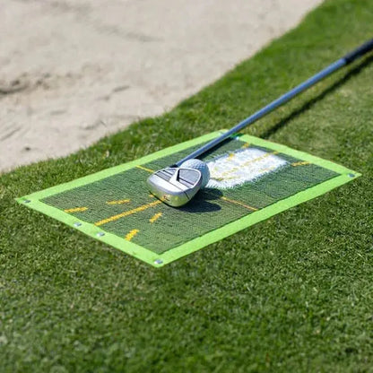 Golf Practice Mat with Instant Divot Feedback and Portable Indoor Outdoor Use Avento Goods