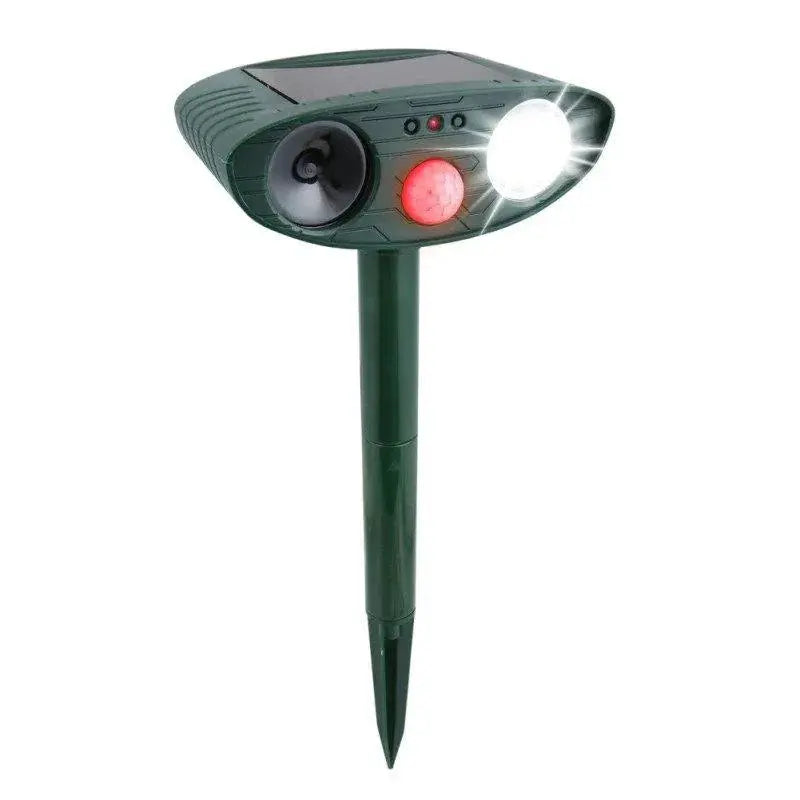 Solar Deer Repeller with Motion Sensor and Adjustable Ultrasonic, Weatherproof, 4-Pack Avento Goods